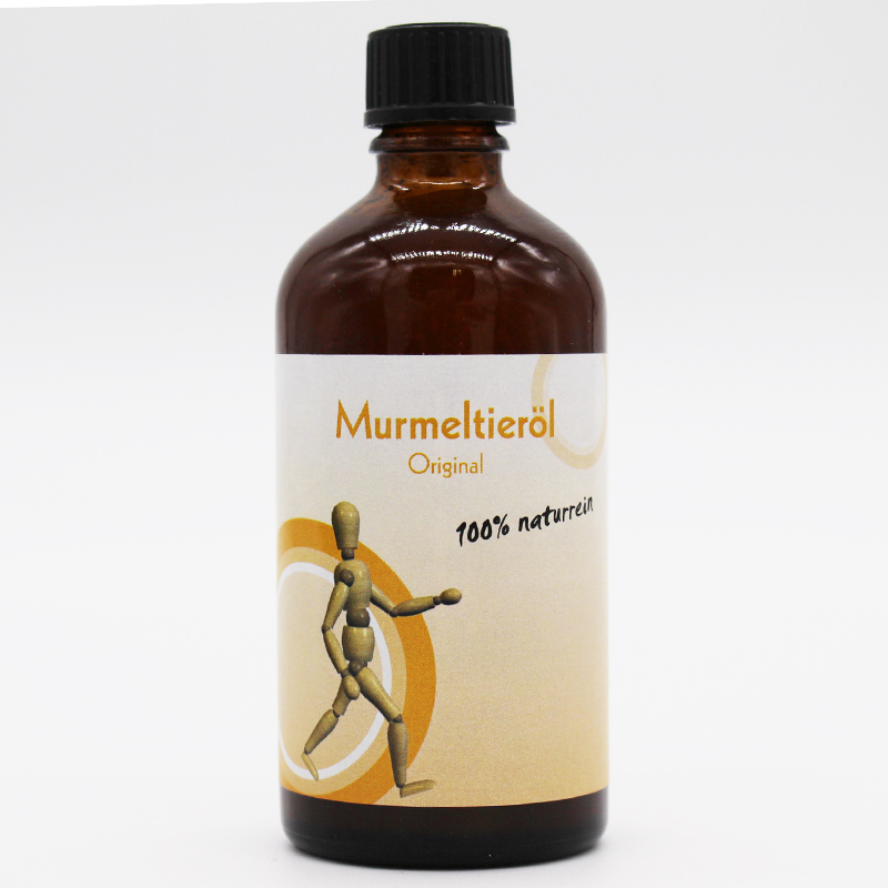 Murmeltieröl (Marmota bobak), 100 ml, Herkunft: Sibirien
