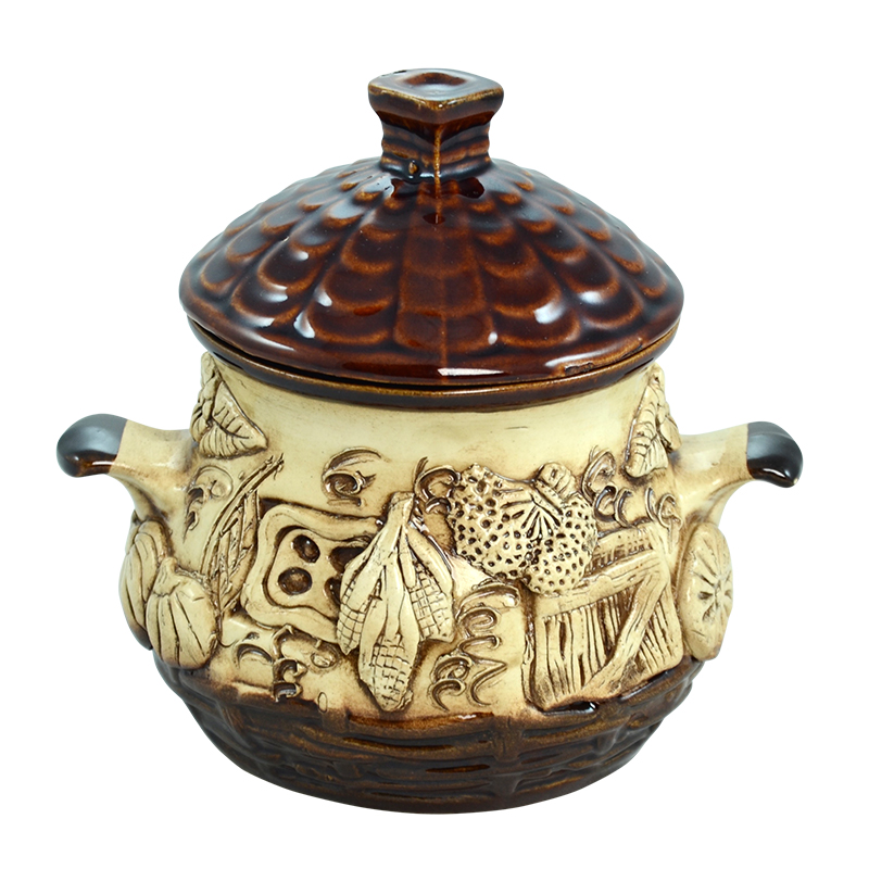 Keramik-Topfset Hatka, 2 Stück à 0,6 l