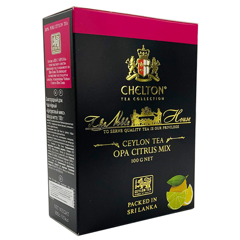 Chelton "The Nobel House Black OPA + Citrus-Mix lose 100g"