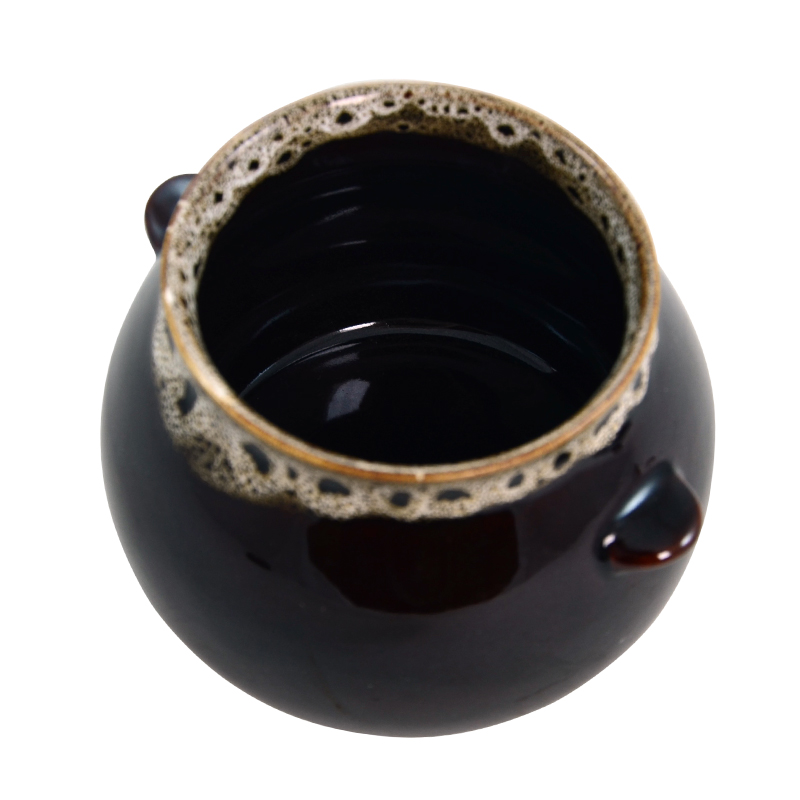 Keramik-Topfset Schaum, 6 Stück à 0,6 l