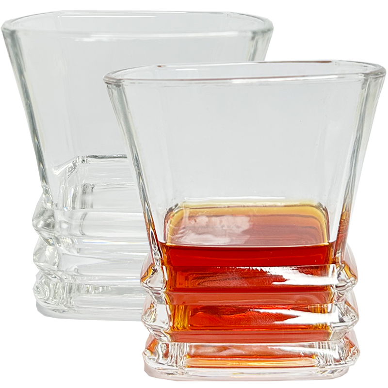 Whiskygläser 285 ml, Set aus 6 Gläsern