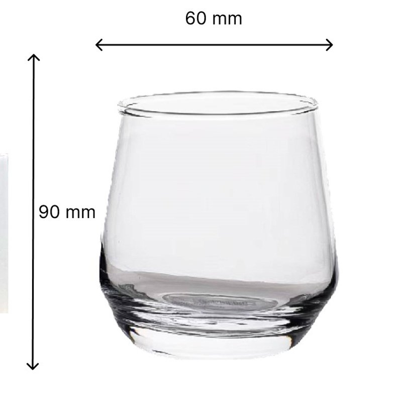 Dessert - Coctail Gläser 385 ml, Set aus 6 Gläsern