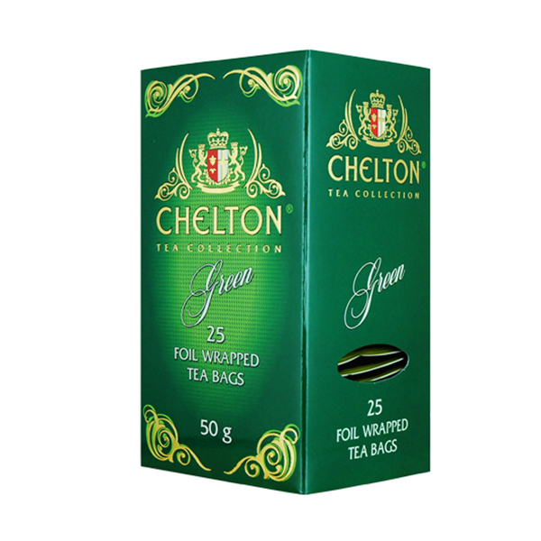 Chelton "Grüner Premiumtee Original, 50 Beutel im Nachfüllpack"