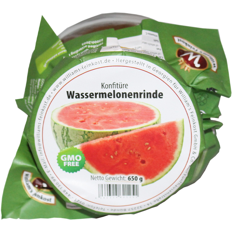 Wassermelonenrinde Konfitüre 650g